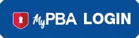 myPBA You are here Please Login Above You must log in with your PBA username and password to view this information that is restricted to authenticated users only. . Mypba edu login
